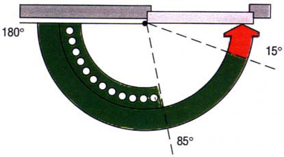 Σούστα πλακέ Cisa 60450, No 3 για βάρος πόρτας 70Kg